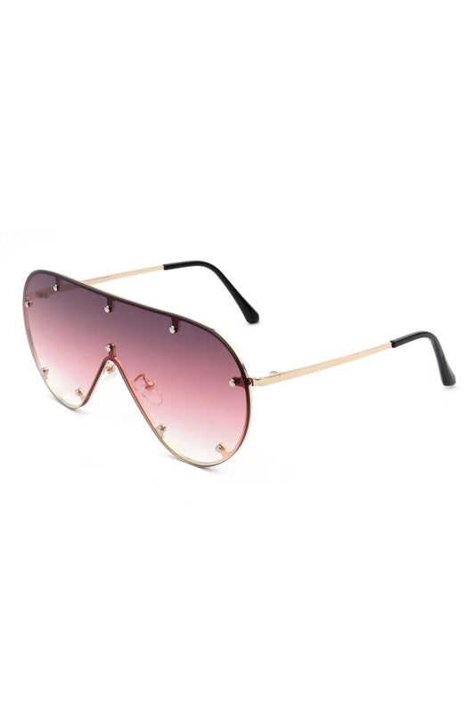 Retro Oversize Aviator Fashion Sunglasses