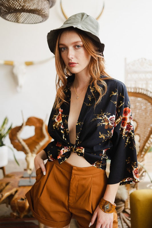 Lush Rose Kimono