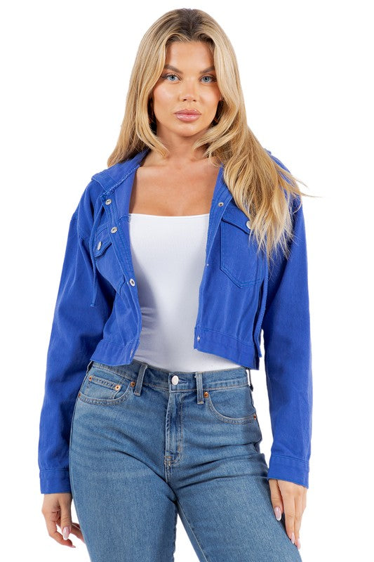 SEXY DENIM FASHION JACKET